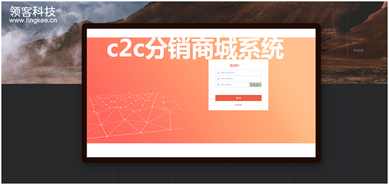 c2c分销商城系统